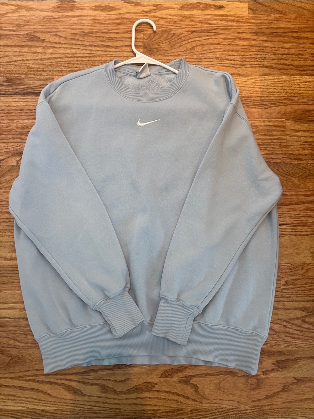Nike Light Blue Women's Crewneck Sweatshirt